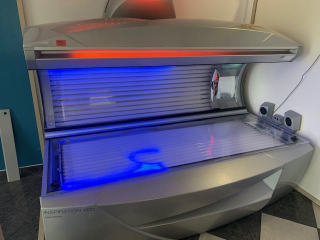 solarij ergoline inspiration 400 twin power suncanje